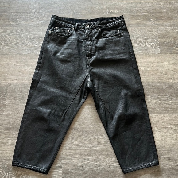 Rick Owens Wax Denim 3/4